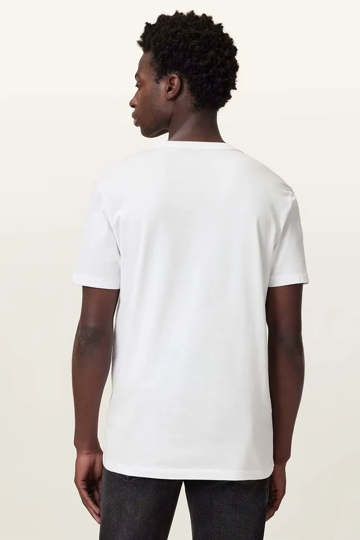 Oblečenie Bavlnené tričko AllSaints BRACE M030JB biela