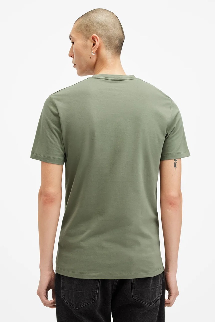 Odjeća Pamučna majica AllSaints BRACE M030JB zelena