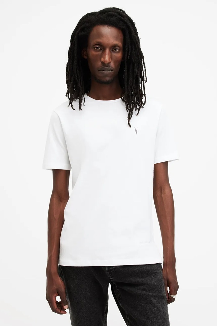AllSaints tricou din bumbac BRACE 3-pack uni multicolor M031JB