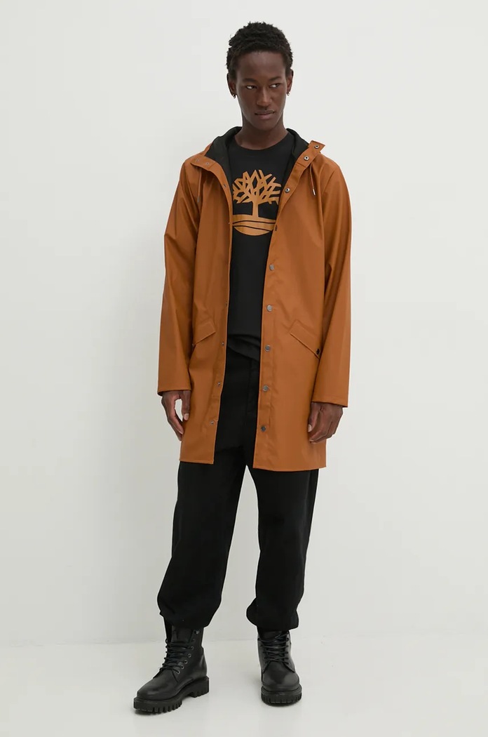 Timberland tricou din bumbac TB0A2C2RP561 negru SS25
