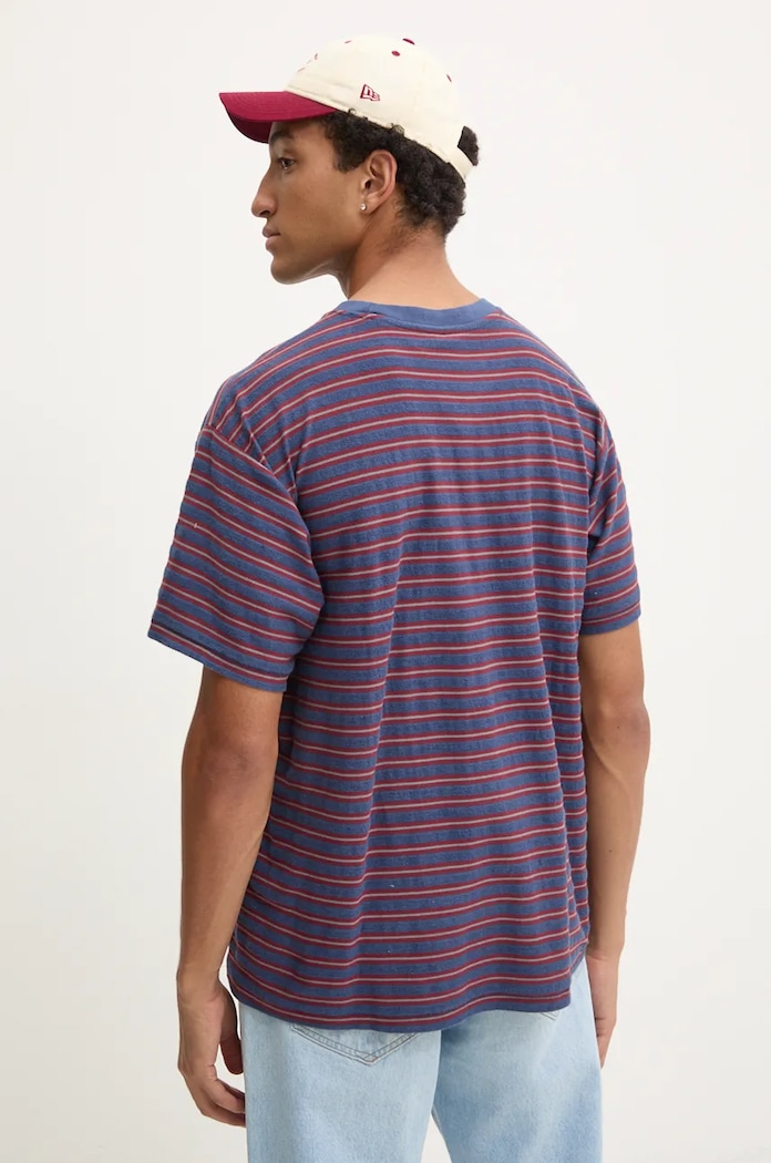 Oblečení Bavlněné tričko Levi's A0637.0116 námořnická modř