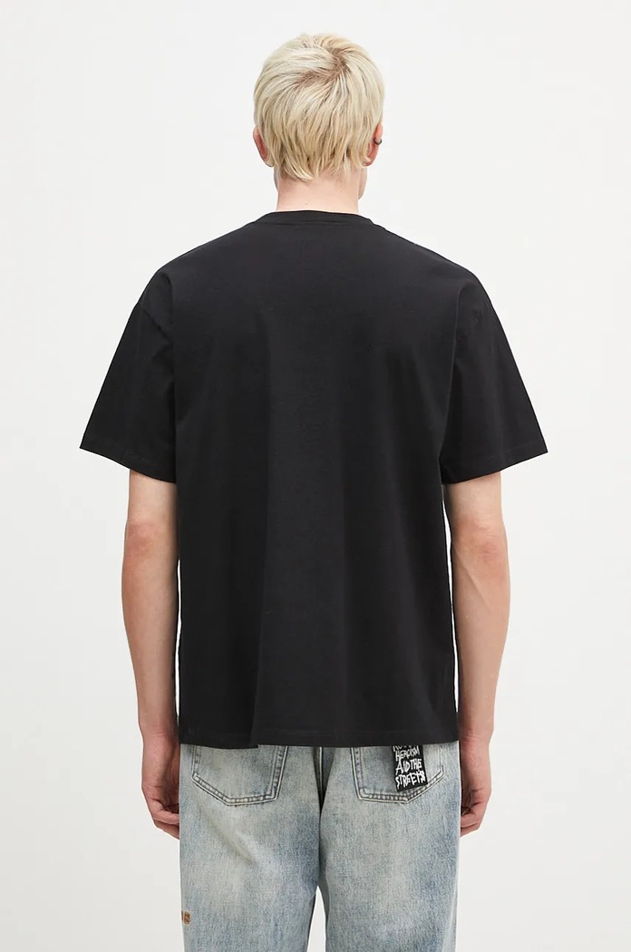 Clothing Aries cotton t-shirt Suckshit SS Tee AR6003202 black