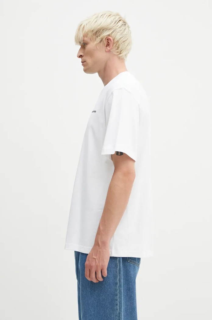Daily Paper cotton t-shirt Dias 2422071 white AW24