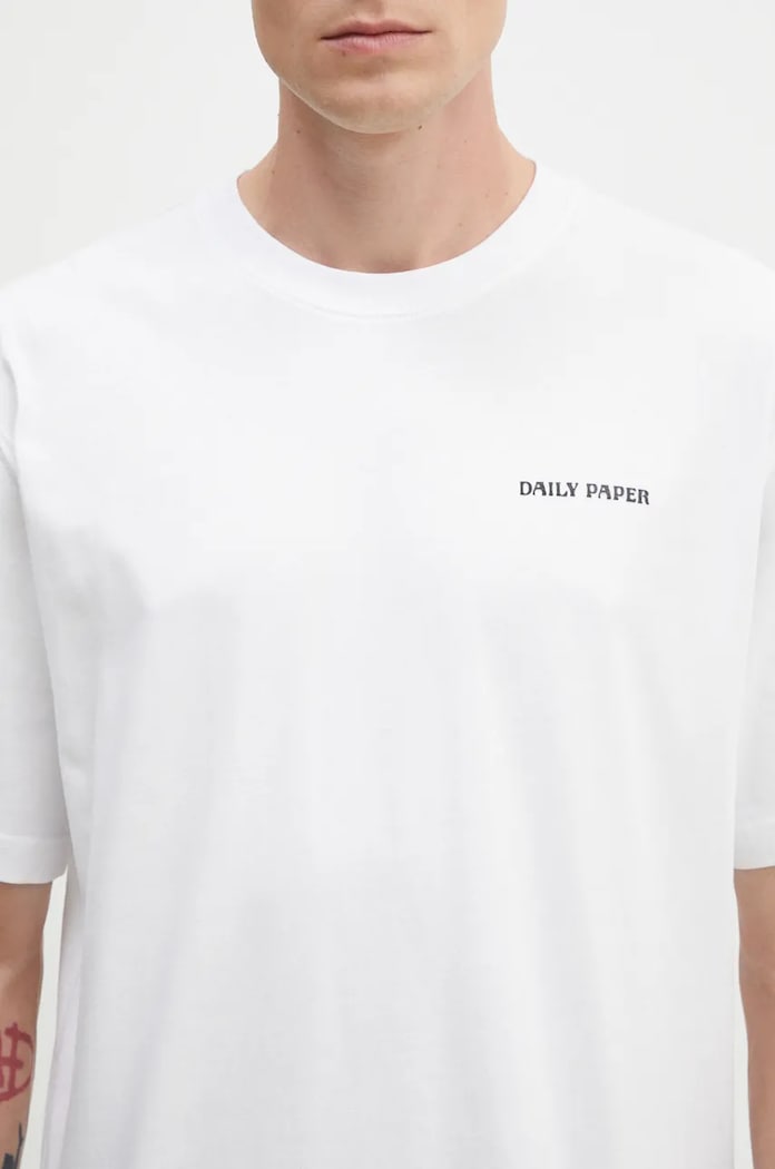 Daily Paper cotton t-shirt Dias white 2422071