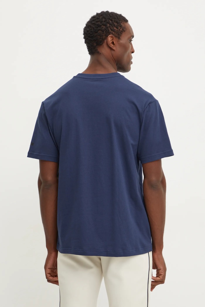 Îmbrăcăminte Puma tricou din bumbac 681991 bleumarin
