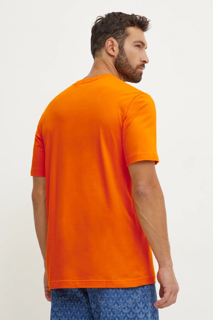 Odjeća Pamučna majica adidas Originals JM0480 narančasta