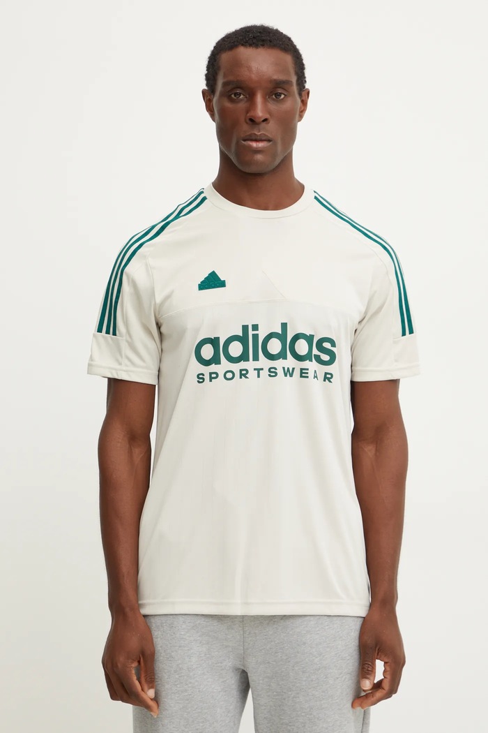 Tričko adidas Tiro béžová IW5959