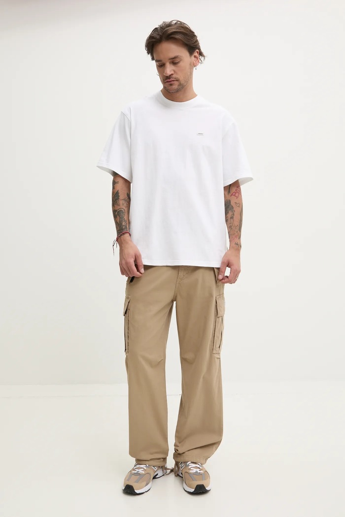 Bavlnené tričko Dickies Clancy Heavyweight Tee DK0A4Z4L biela SS26