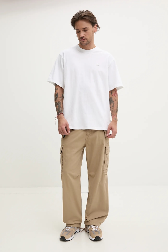 Bavlnené tričko Dickies Clancy Heavyweight Tee DK0A4Z4L biela SS26