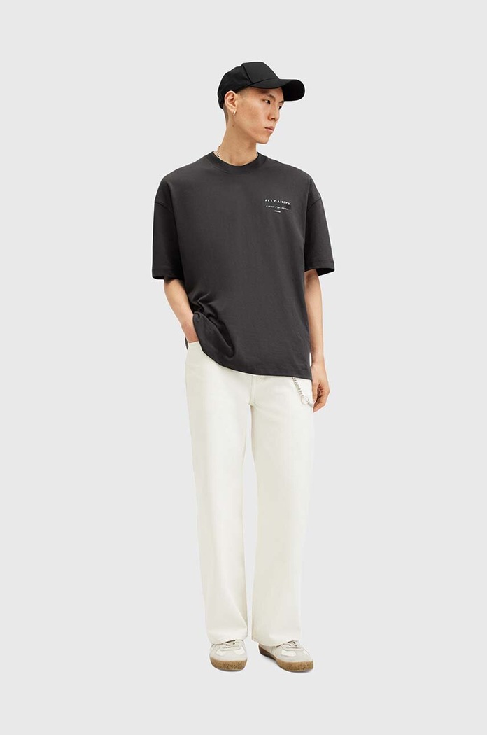 AllSaints t-shirt bawełniany REDACT SS CREW M002PC