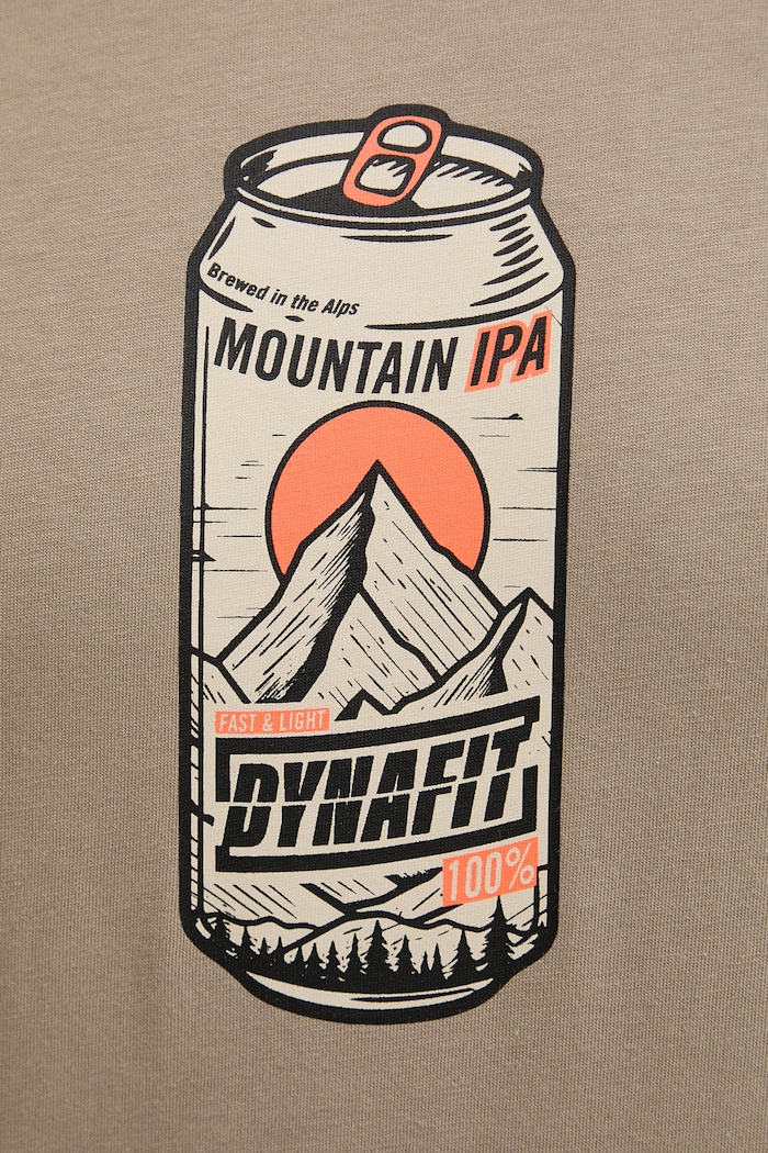 Dynafit tricou pentru bărbați din bumbac Graphic 08.0000070998 bej