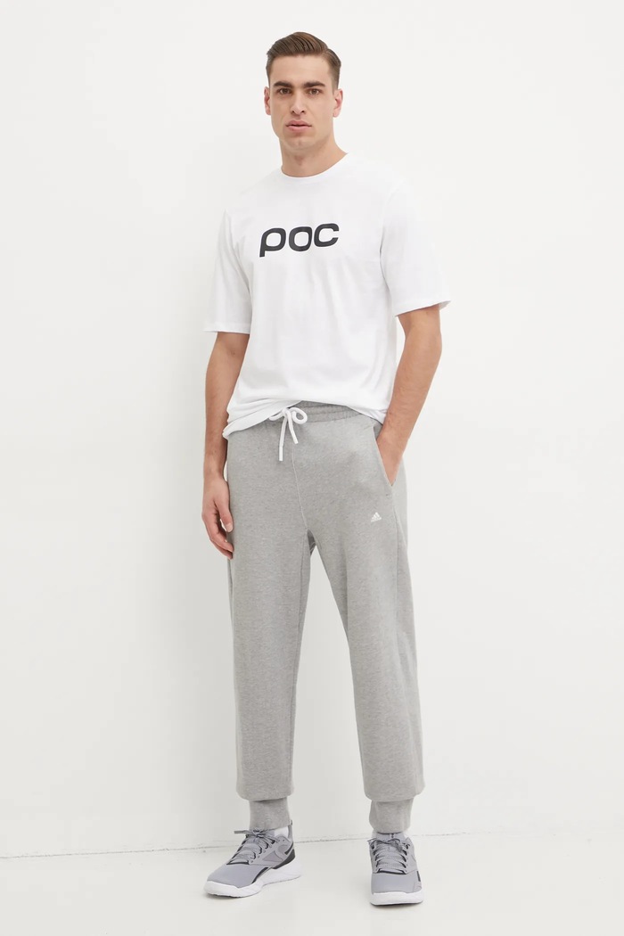Bavlněné tričko POC 61650 bílá SS26
