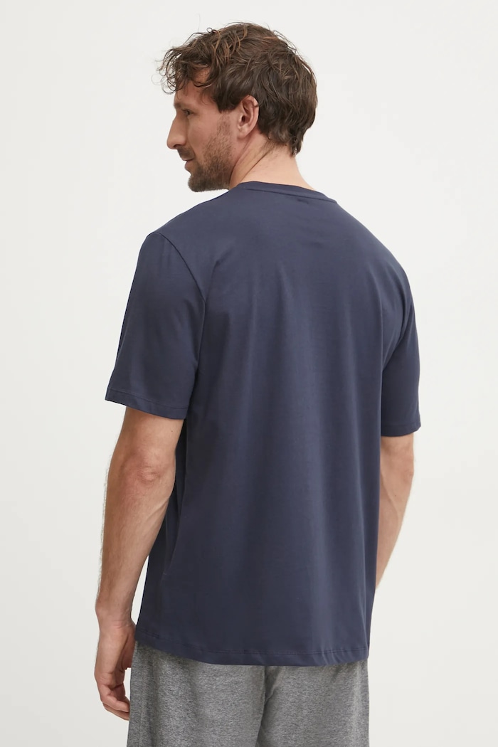 Odzież POC T-shirt bawełniany 61650 granatowy