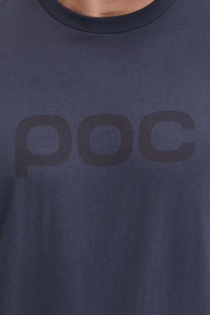 T-shirt bawełniany POC granatowy 61650