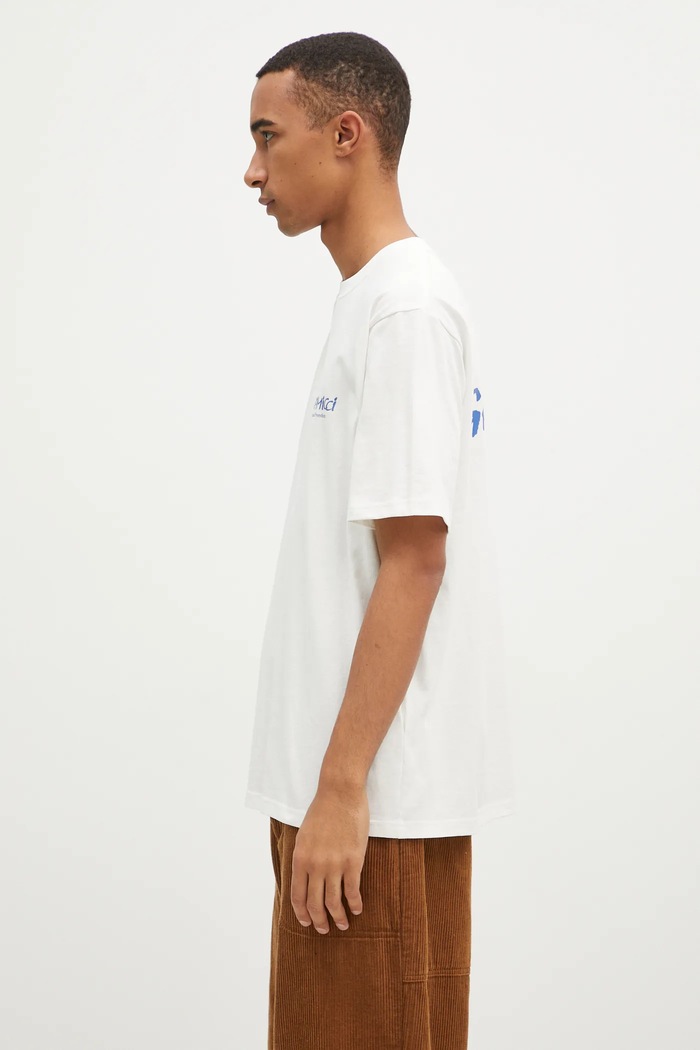 Gramicci cotton t-shirt Original Freedom Tee G4FU.T098 white AW24