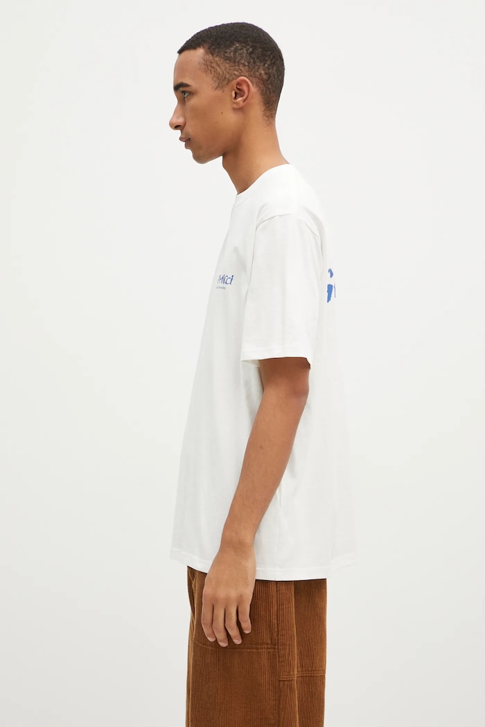 Gramicci cotton t-shirt Original Freedom Tee G4FU.T098 white AW24