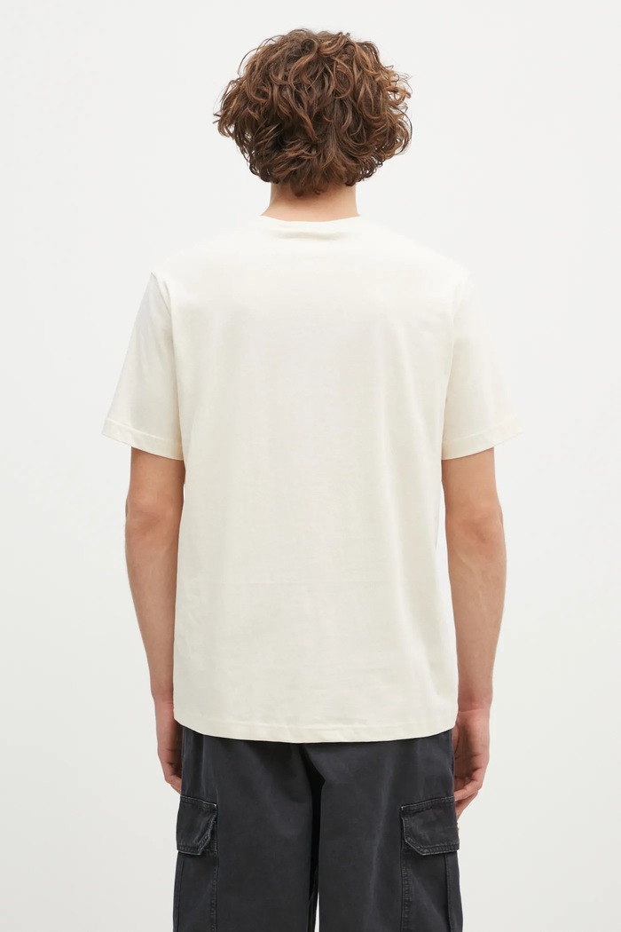 Ρούχα Βαμβακερό μπλουζάκι Champion Crewneck 220713 μπεζ