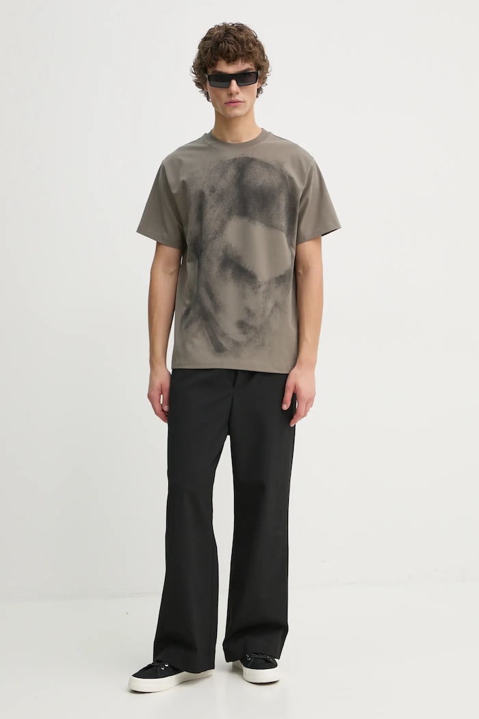 Heliot Emil t-shirt AW24.M.09.128.DG23 szary AW24