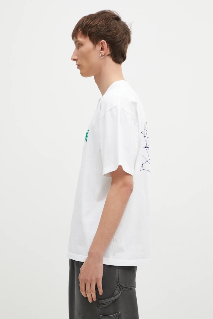 NEIGHBORHOOD t-shirt in cotone Tee SS-7 242PCNH.ST07 bianco AW24