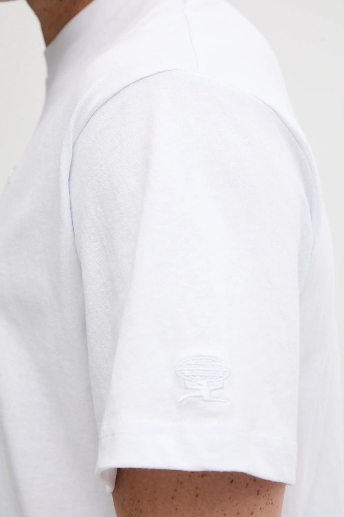 Butter Goods tricou din bumbac Basic Tee BG243110 alb
