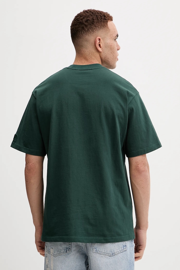 Oblečenie Bavlnené tričko Butter Goods Basic Tee BG243110 zelená
