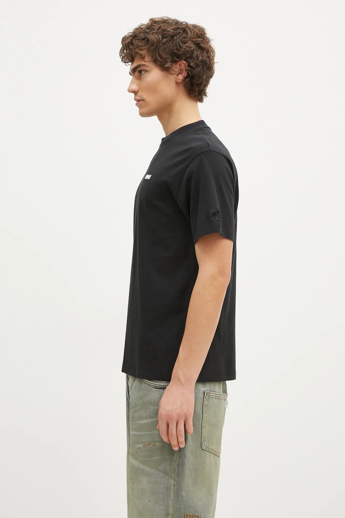 Pamučna majica Butter Goods Basic Tee BG243110 crna AW24