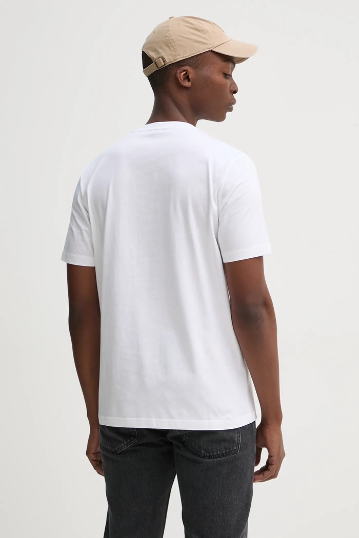 Ρούχα PS Paul Smith Βαμβακερό μπλουζάκι PS Paul Smith M2R.011R.PP5083 λευκό