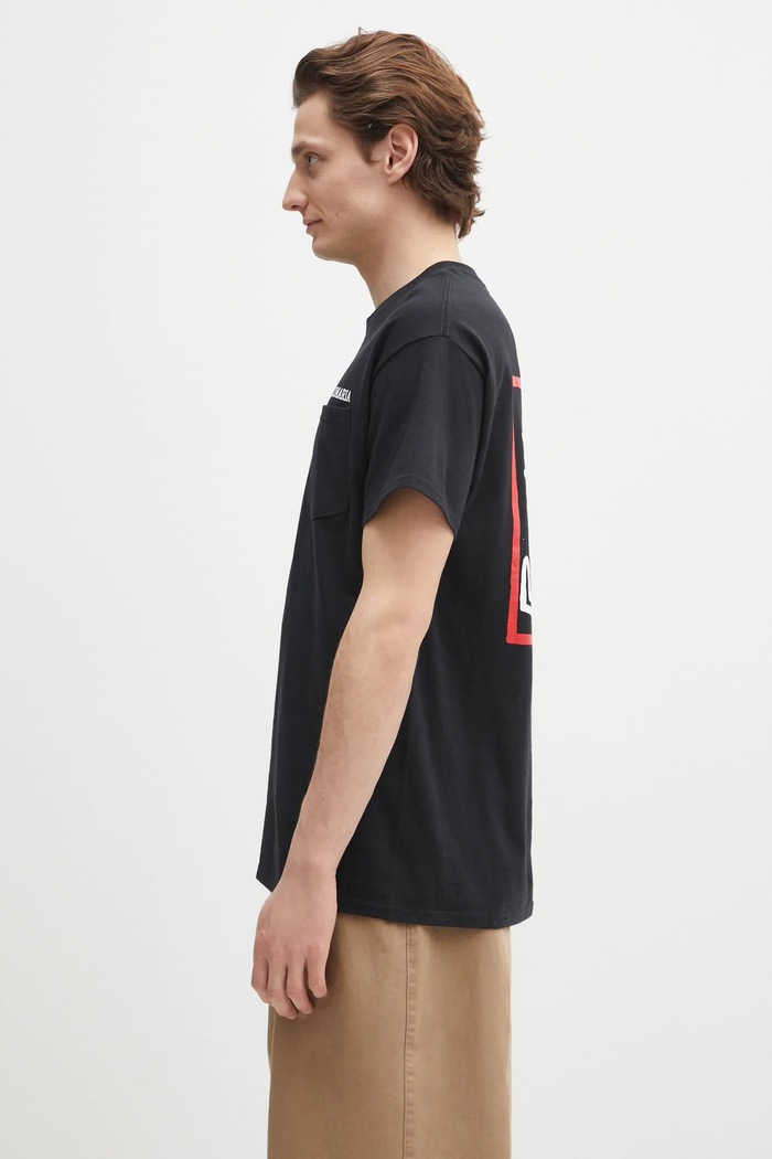 Хлопковая футболка Wacko Maria x Keith Haring KH.WM.TEE01 чёрный AW24