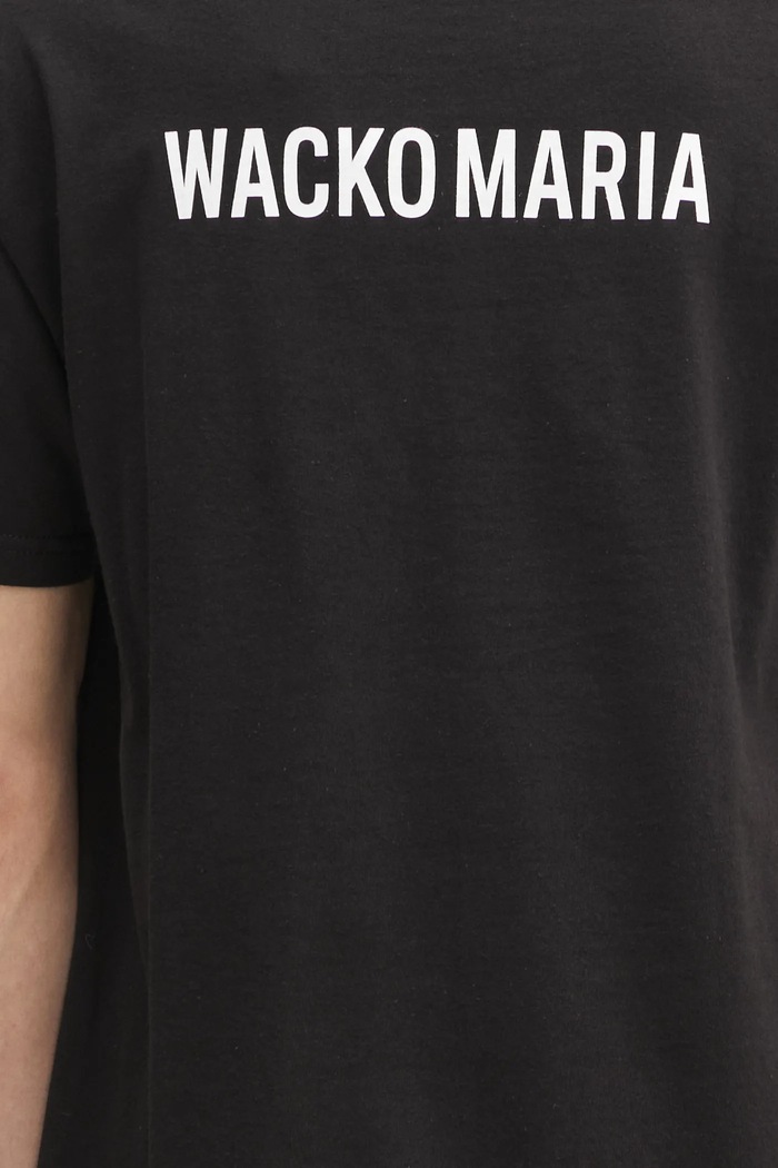 Wacko Maria tricou din bumbac Hightimes negru HIGHTIMES.WM.TEE05