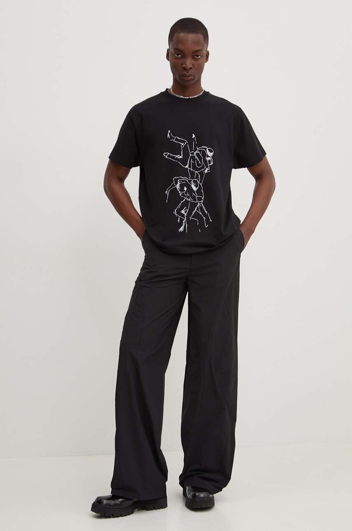 Heliot Emil t-shirt czarny PREAW24.M.09.125
