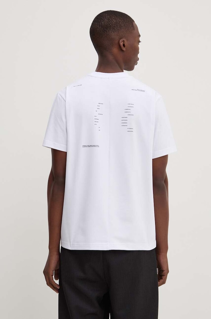 Odzież Heliot Emil t-shirt bawełniany HE.M.09.041.C07 biały
