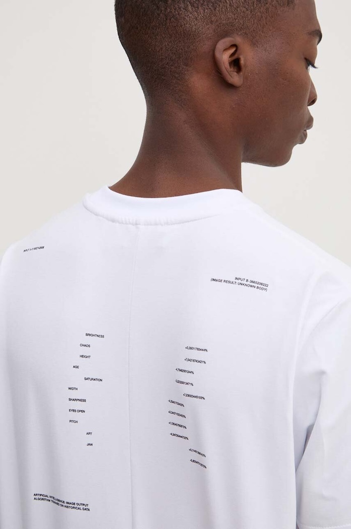 Heliot Emil t-shirt bawełniany biały HE.M.09.041.C07