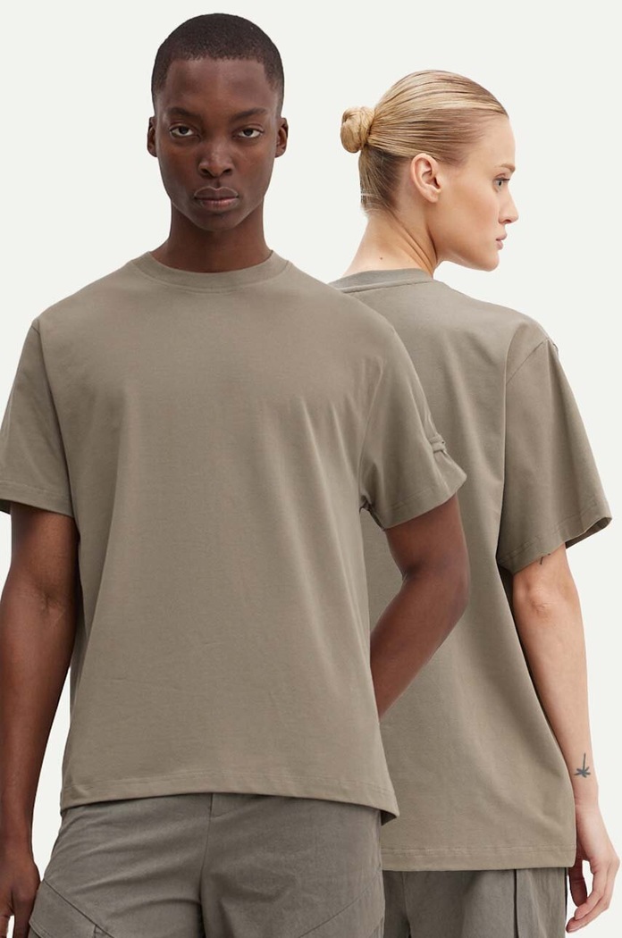 Heliot Emil t-shirt z elastanem zielony PREAW24.M.09.119