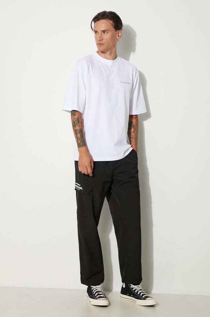 Oblečenie Bavlnené tričko Filling Pieces Boxy 422420501127.110 biela