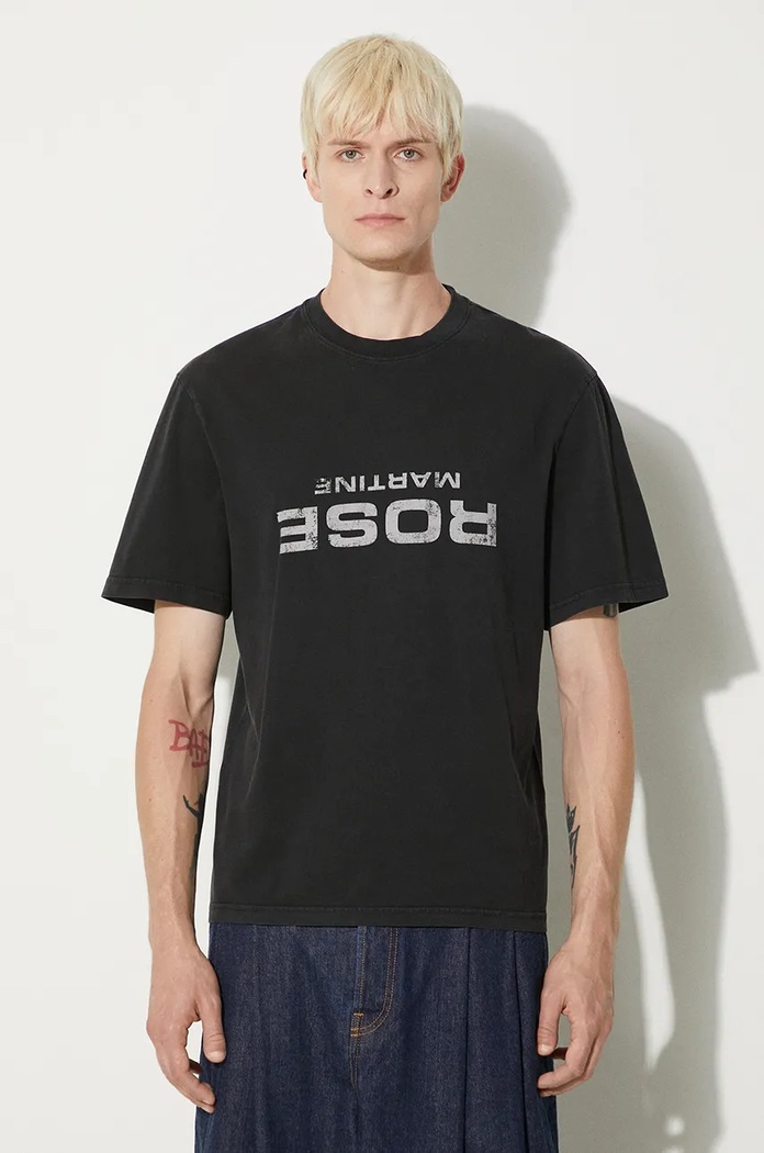 Martine Rose cotton t-shirt Classic T-Shirt cotton black 603JE01002C