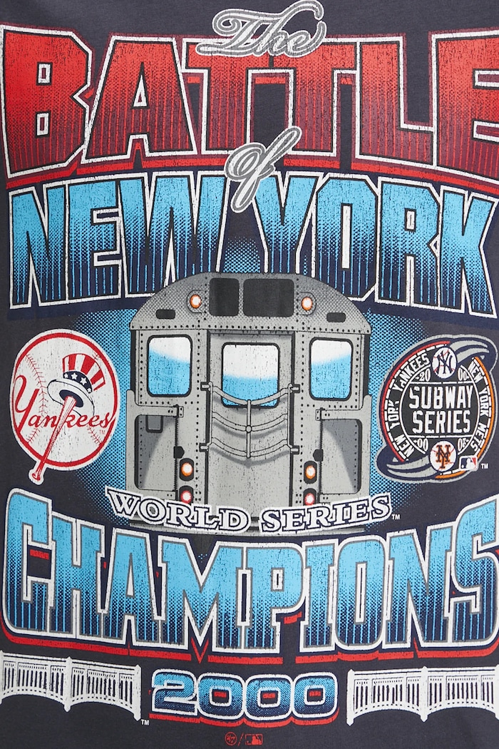 Bavlněné tričko 47 brand MLB New York Yankees BU017TMYIHQ632878VN