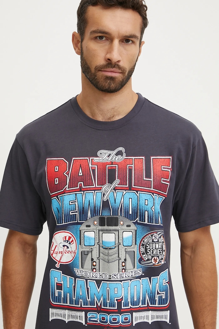 Bavlněné tričko 47 brand MLB New York Yankees BU017TMYIHQ632878VN