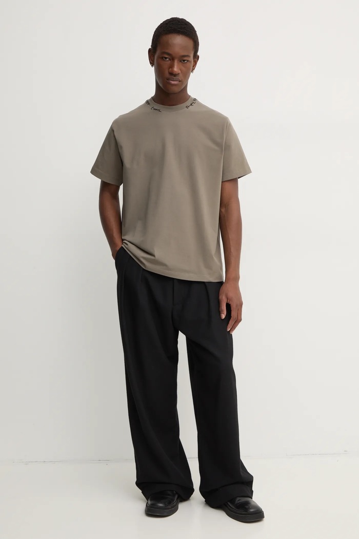 Heliot Emil t-shirt zielony AW24.M.09.127.DG23
