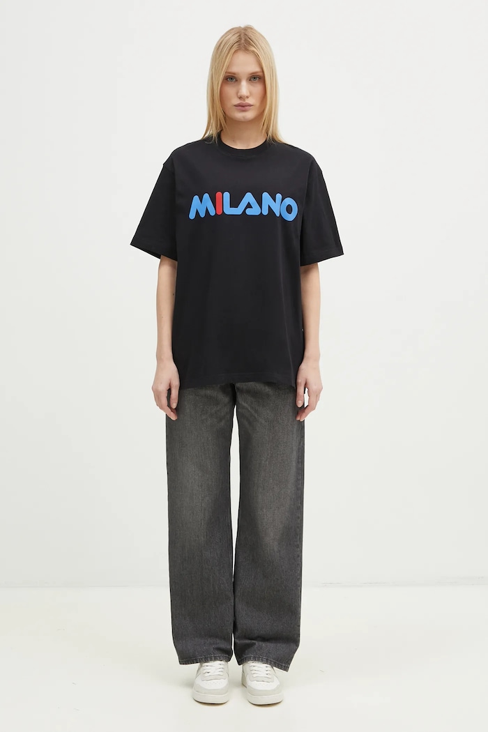 Bavlněné tričko FILA+ Milano 42FW24TT01523C901