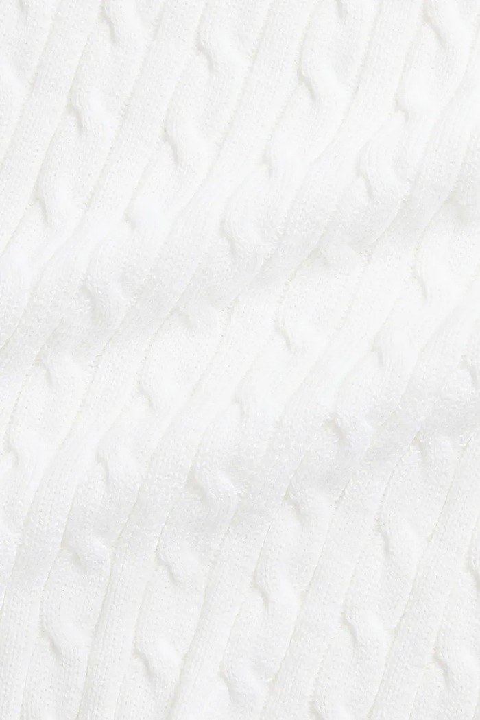 Polo Ralph Lauren Dětská bavlněná deka Polo Ralph Lauren 320966893004 bílá AW25
