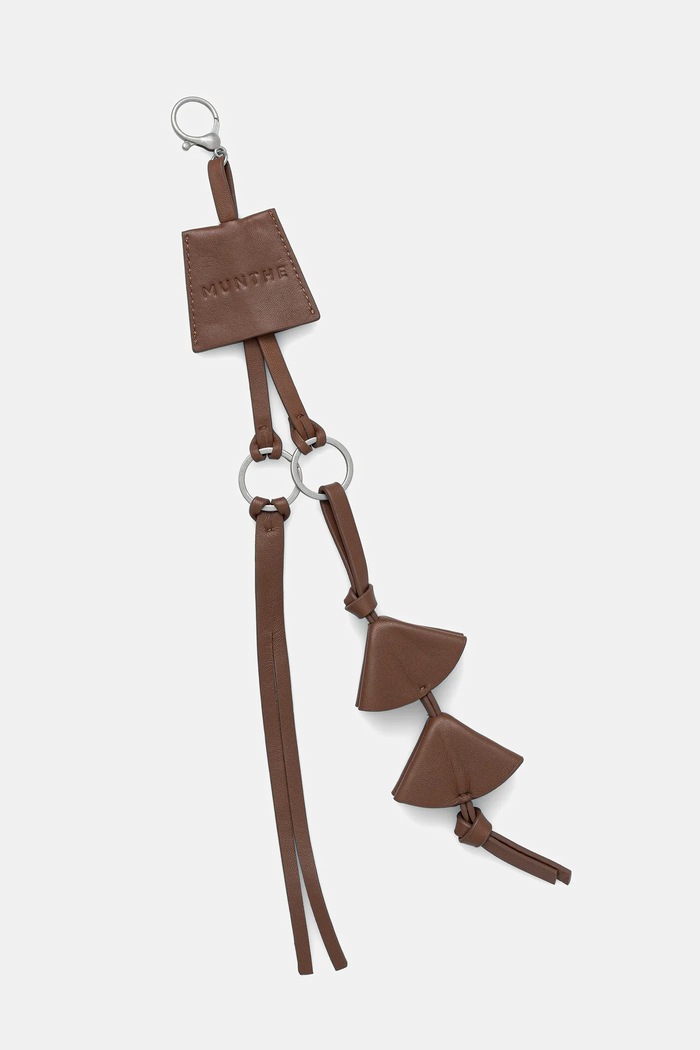 MUNTHE breloc de piele LUMUT maro 253195325355