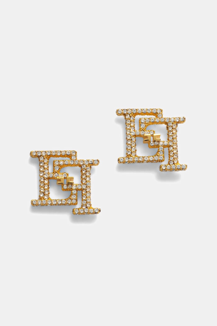 Elisabetta Franchi orecchini altro oro OR02A56E2