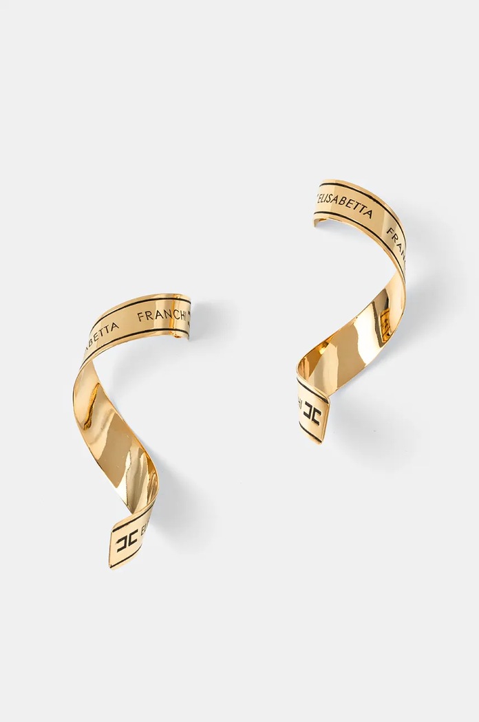 Elisabetta Franchi Cercei aur OR15A56E2
