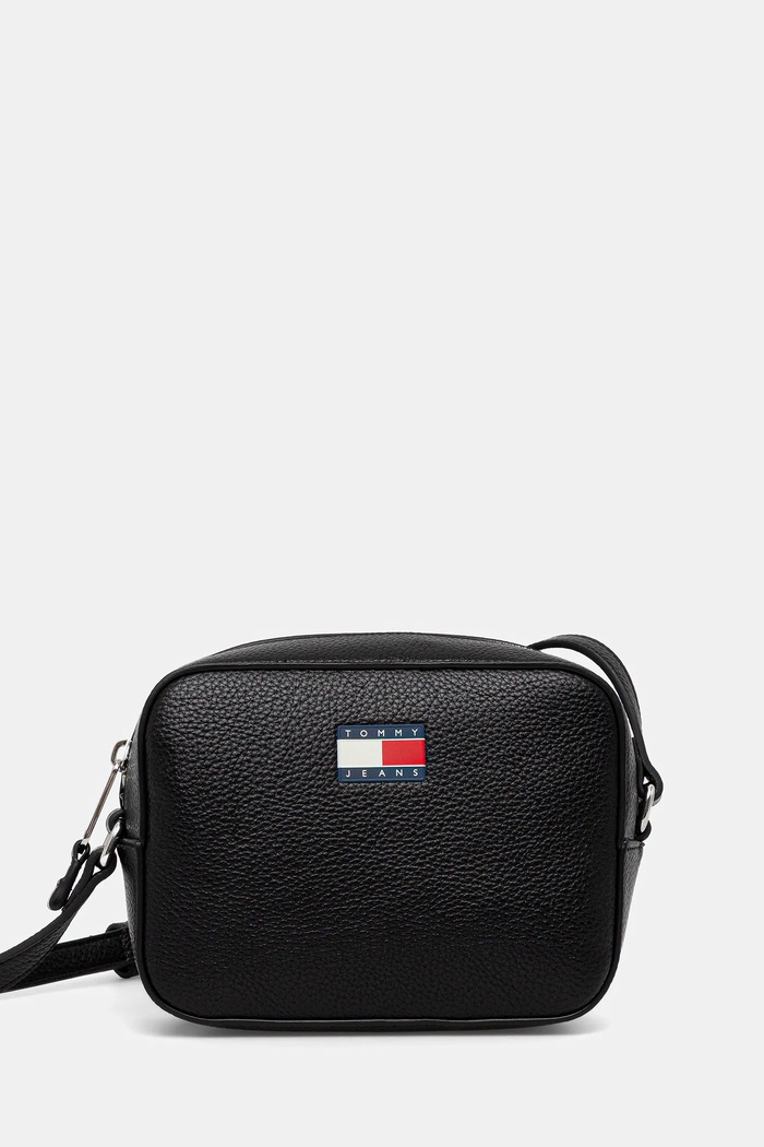 Tommy Jeans torebka nie mieści A4 czarny AW0AW17543