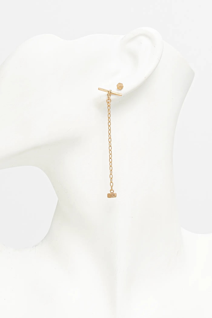 Accesorii AllSaints cercei 2-pack 37361293BRS711 aur