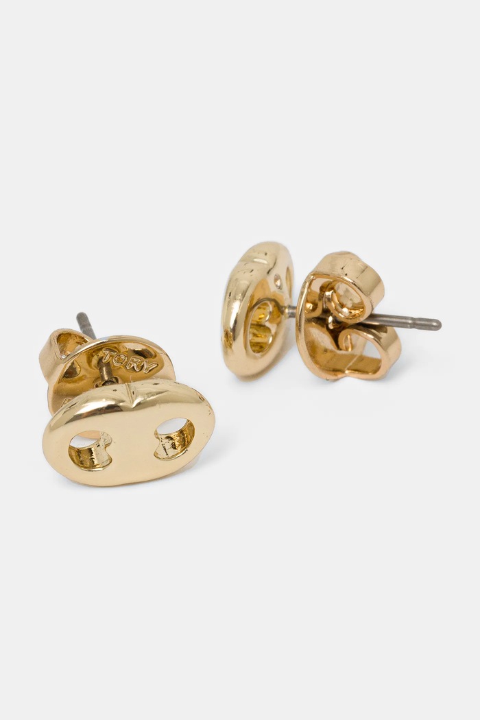 Tory Burch kolczyki Gemini Link 171112.200 złoty AW25