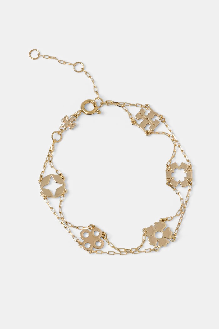 Tory Burch brățară Double-Strand aur 168078.720