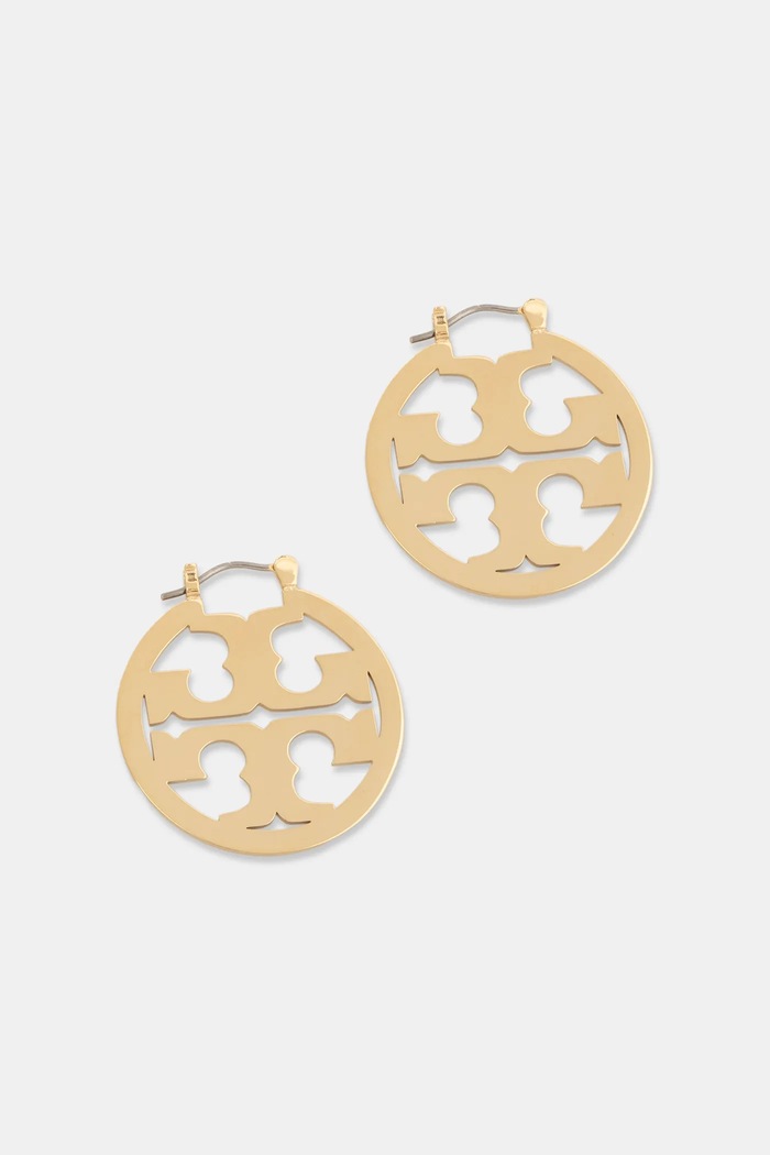 Pozlacené náušnice Tory Burch Miller zlatá 153685.720