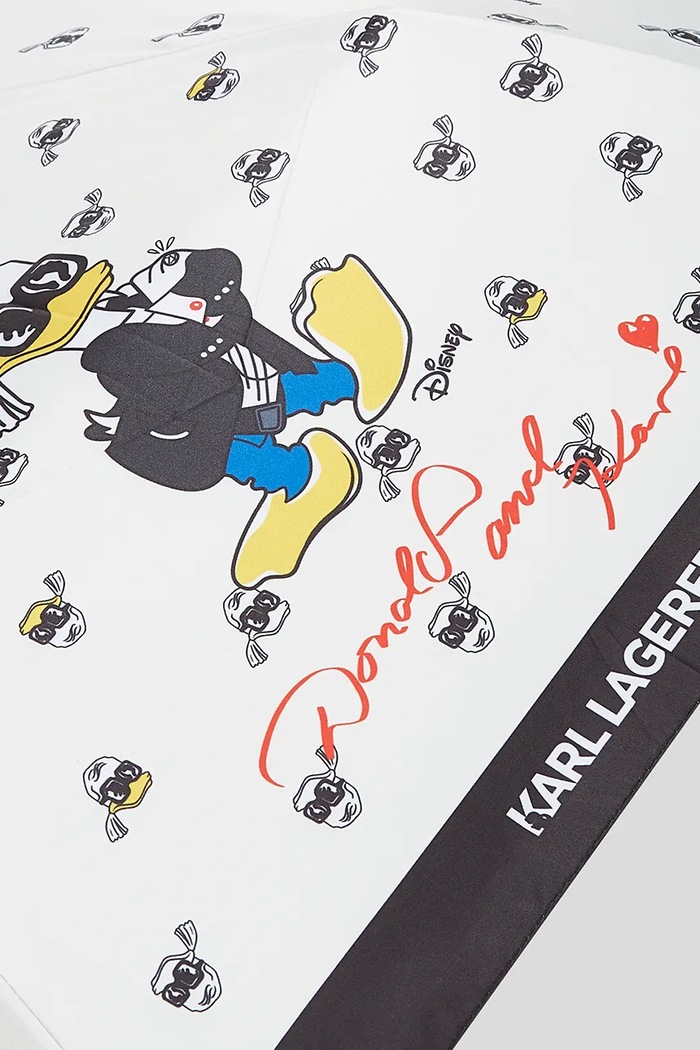 Akcesoria Karl Lagerfeld Parasol KL X DISNEY A3W50096 biały