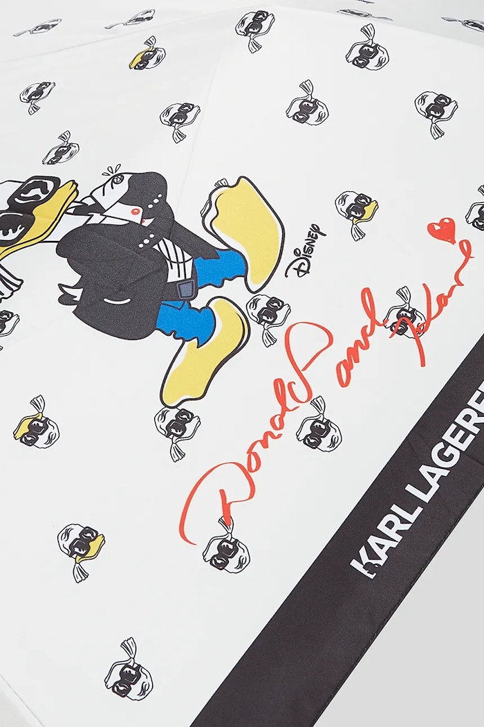 Akcesoria Karl Lagerfeld Parasol KL X DISNEY A3W50096 biały
